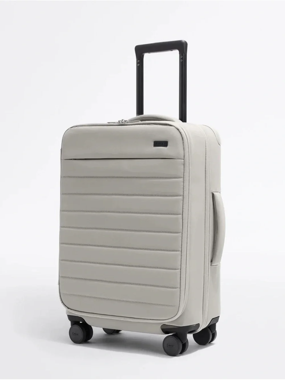 Away Light Gray Softside Bigger Carry-On Luggage Bag